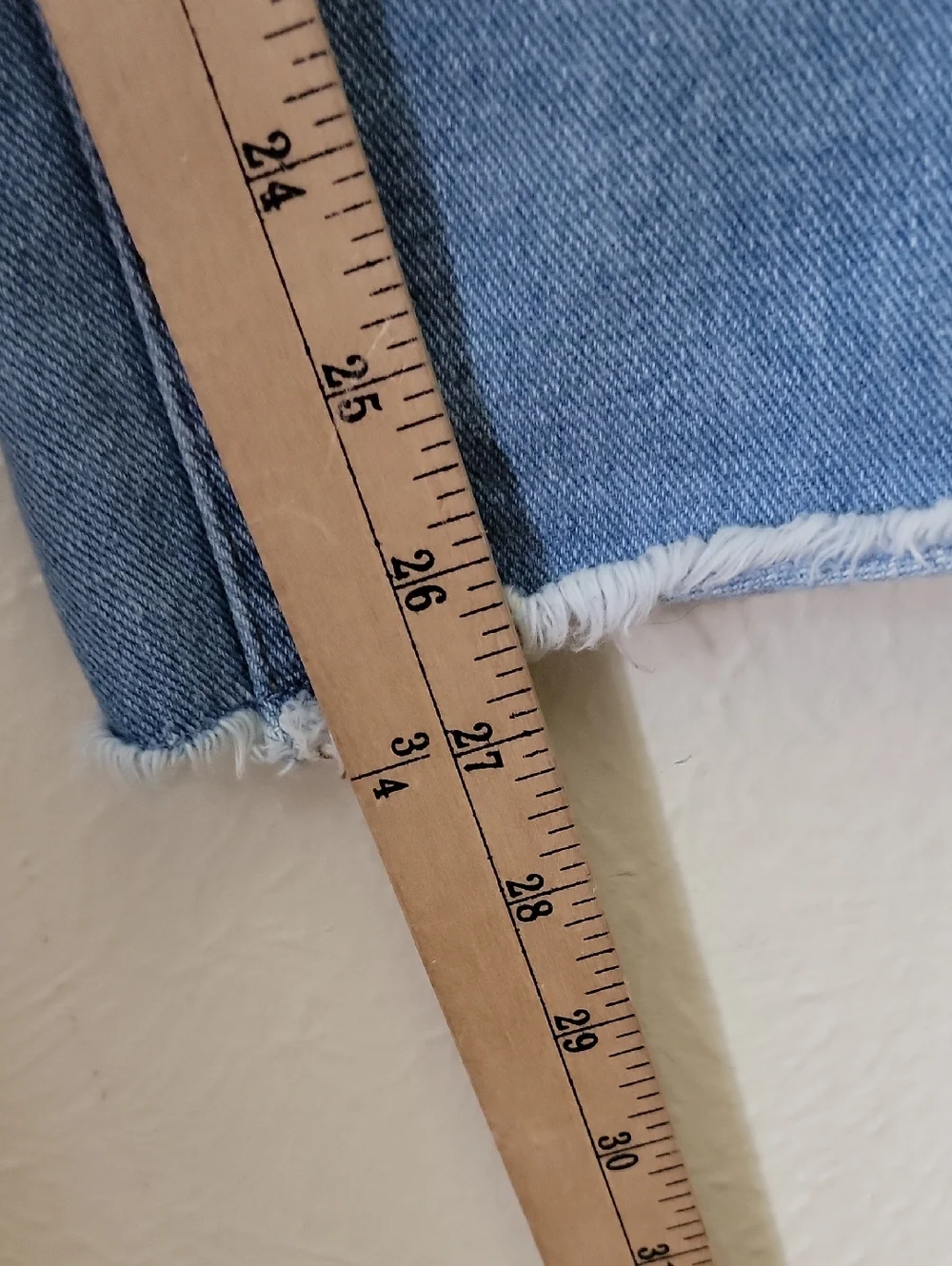 Wrangler X billabong Patchwork Light Blue Denim Jeans 28 - Picture 7 of 8
